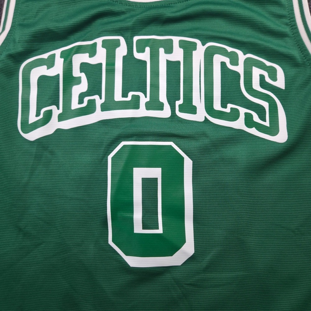 Fanatics Boston Celtics Jayson Tatum Jersey Mens S Green Polyester Athletic Fit